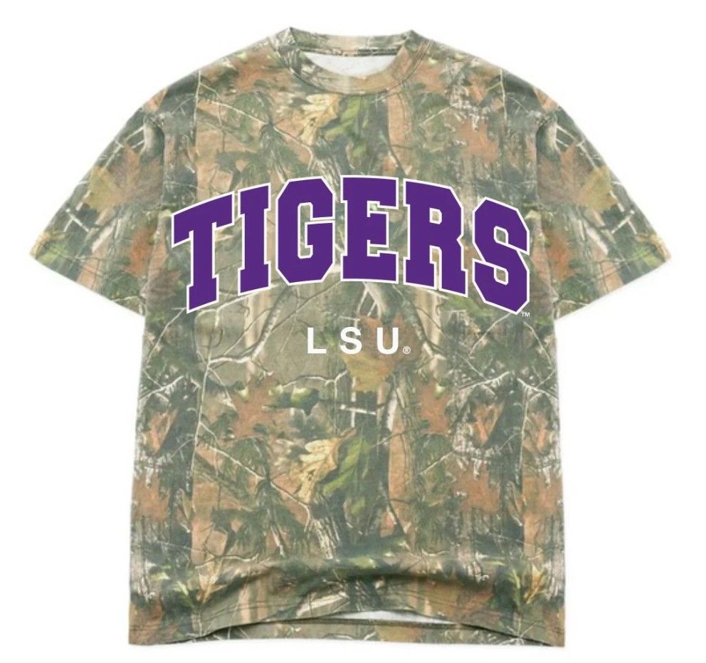 LSU Tigers Camoflauge Tee