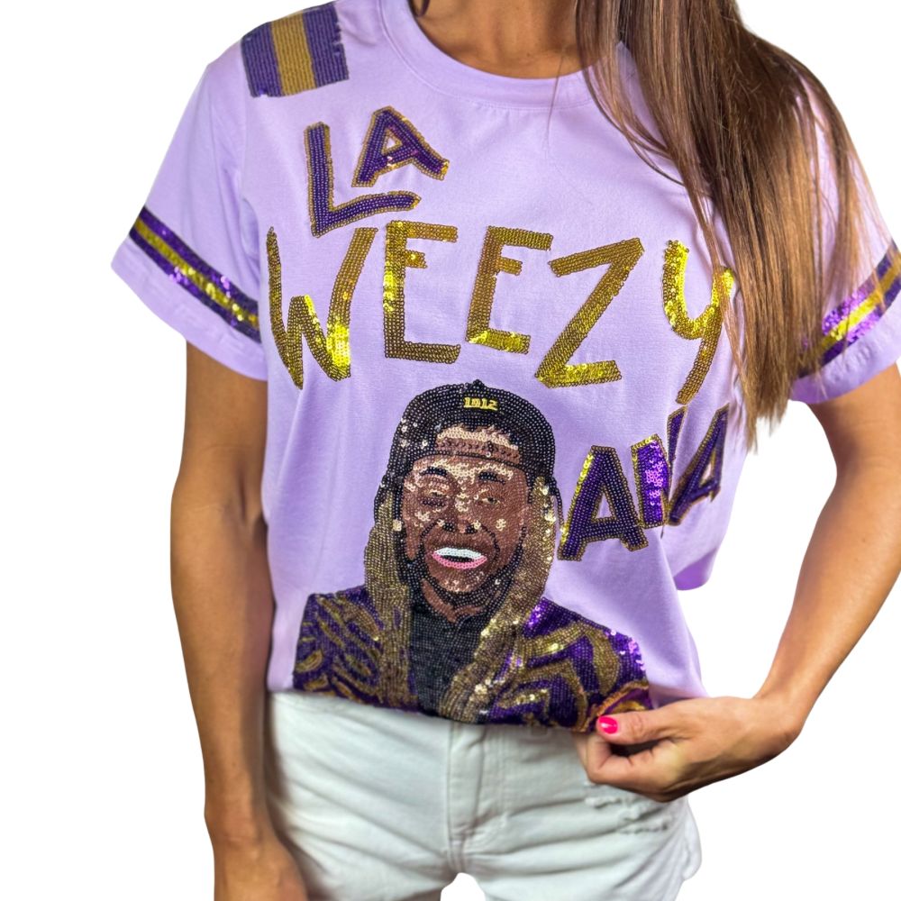 Lil Wayne La Weezy Ana Sequin Top