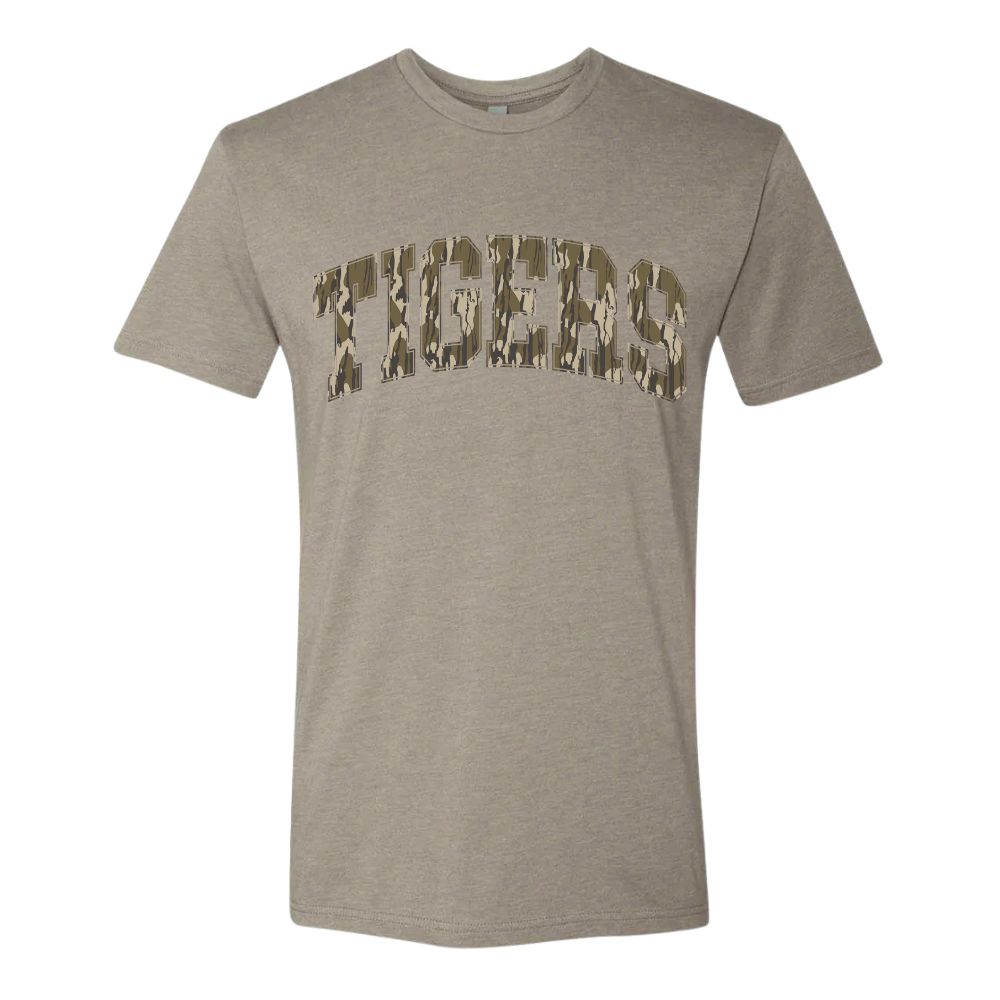 Vintage Camo Tigers Tee