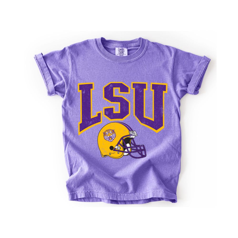 Youth LSU Helmet T-shirt