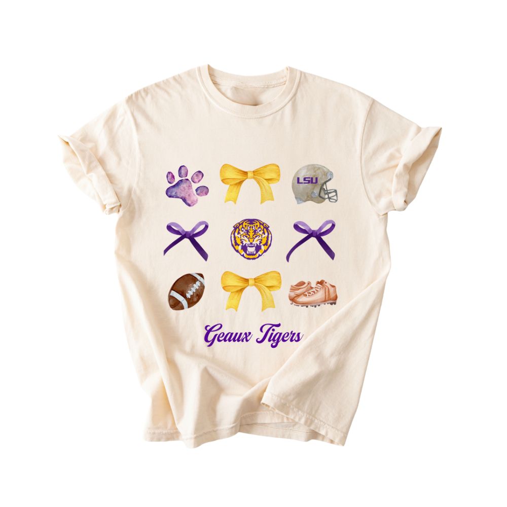 Geaux Tigers Coquette Unisex T-Shirt