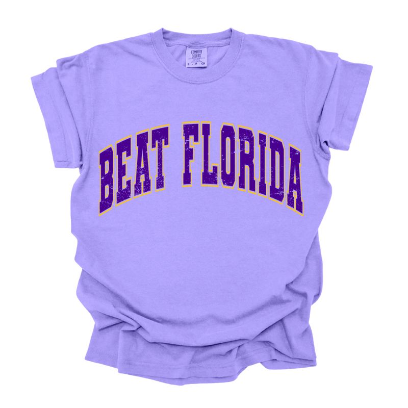 Beat Florida Comfort Colors T-Shirt - Purple