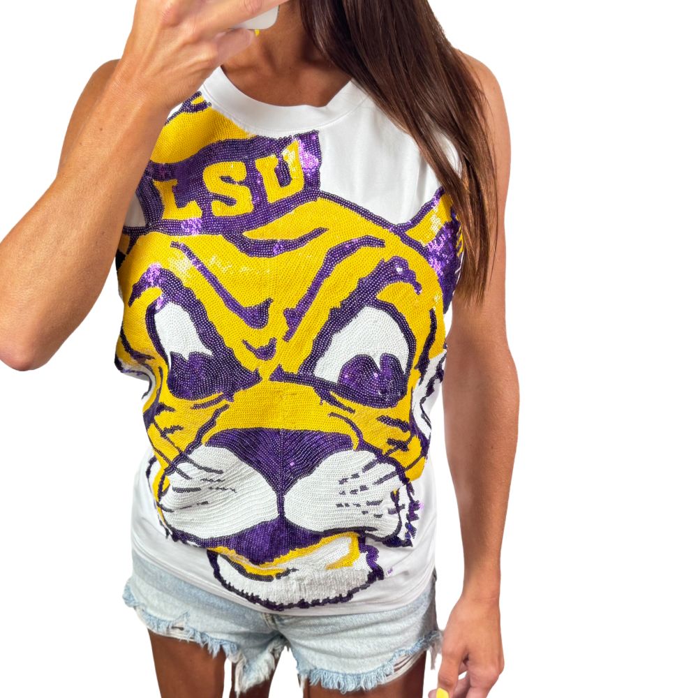Sequin Sailor Mike The Tiger Tank