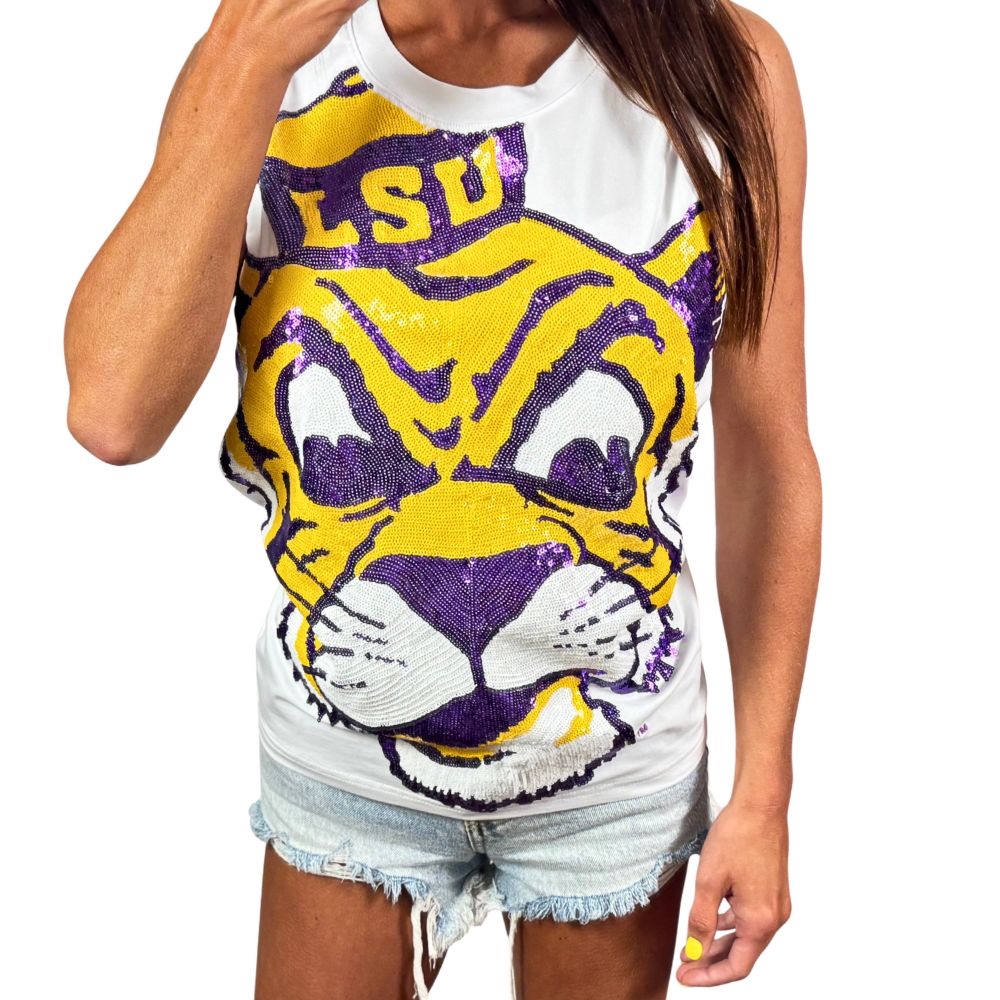 Sequin Sailor Mike The Tiger Tank