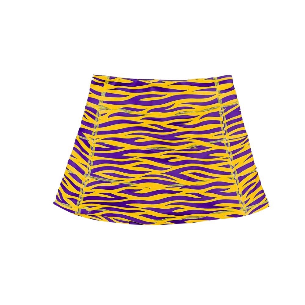 Tiger Stripe Tennis Skirt
