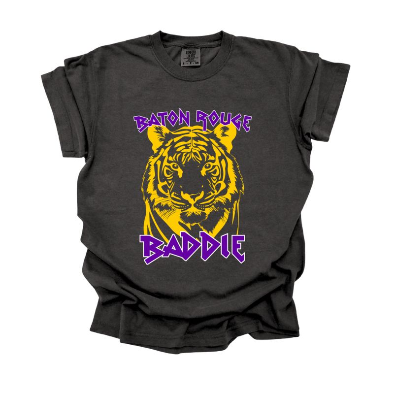Baton Rouge Baddie Vintage Wash Tee