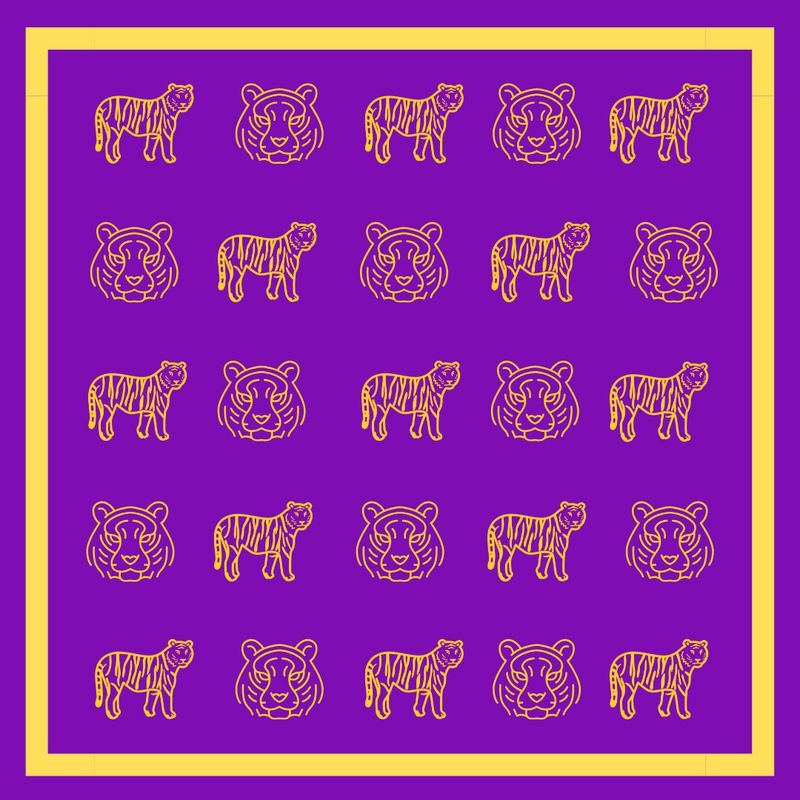 LSU Tigers Scarf