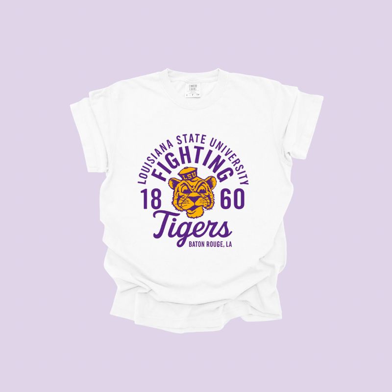 Fighting Tigers Unisex Comfort Colors T-Shirt