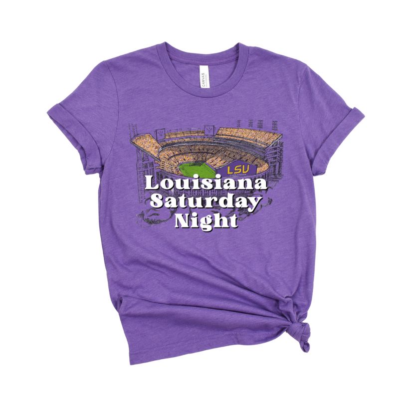 Louisiana Saturday Night Unisex T-Shirt