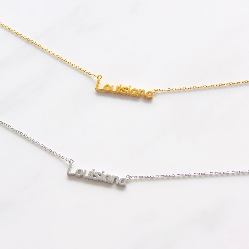Louisiana Dainty Necklace