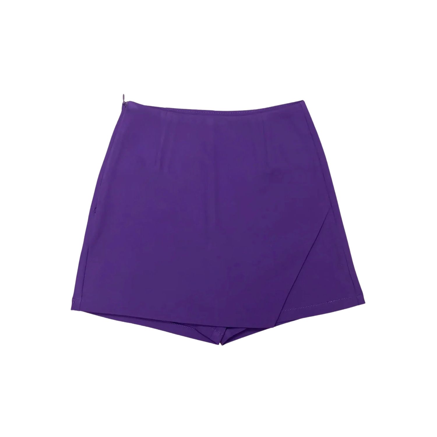 Purple Wrap Skort