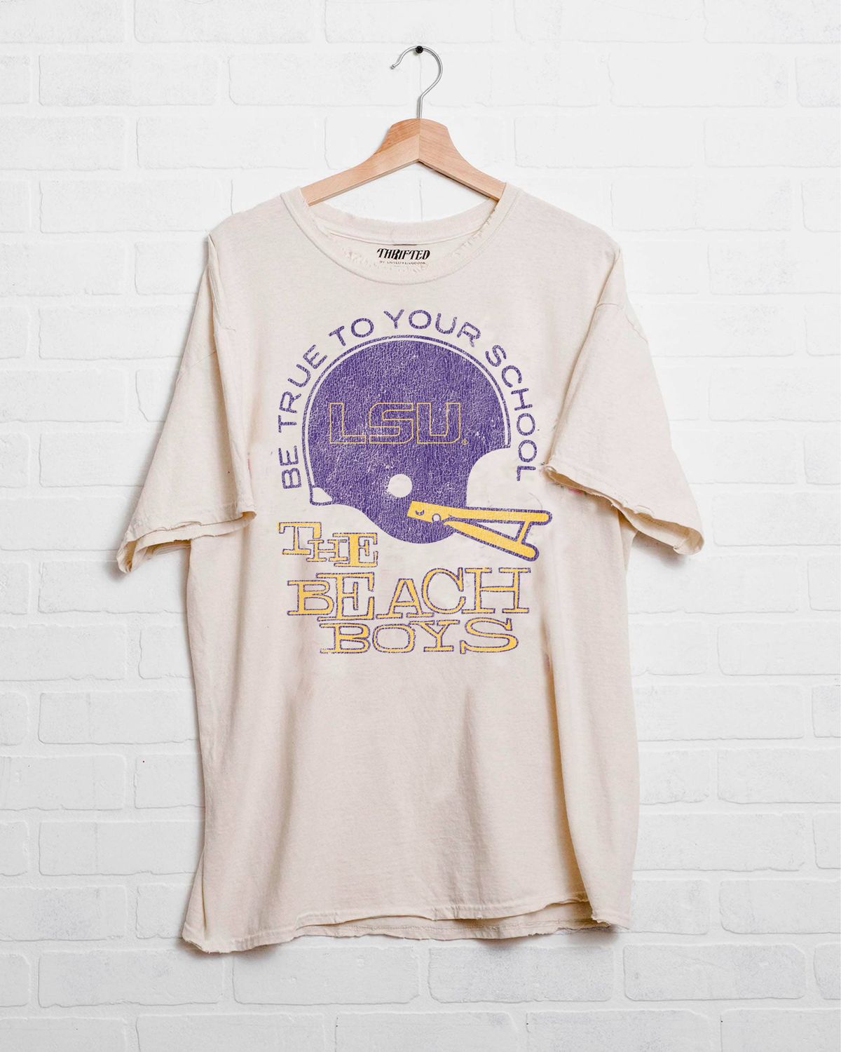 LSU Beach Boys Thrifted Tee