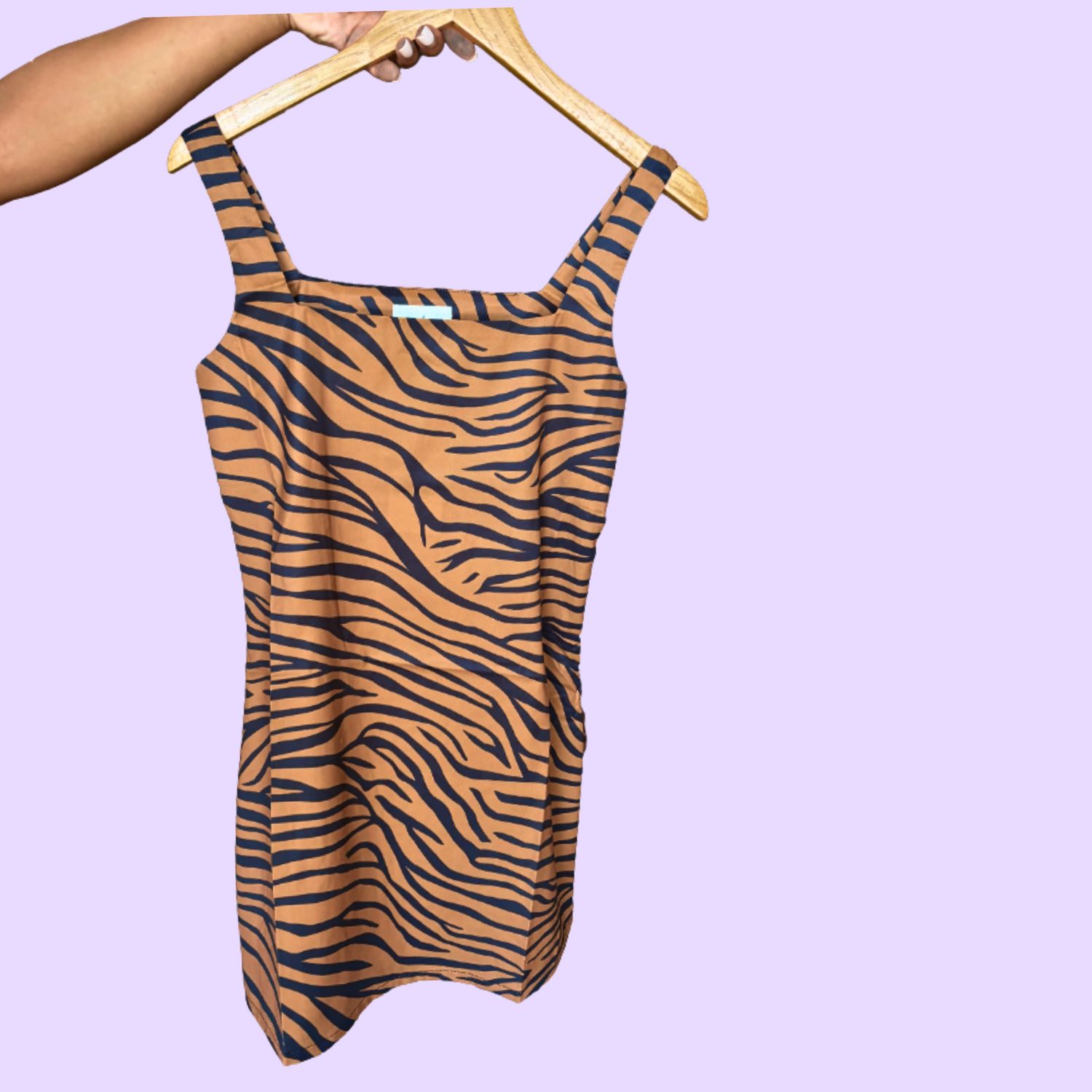 Tiger Stripe Mini Dress
