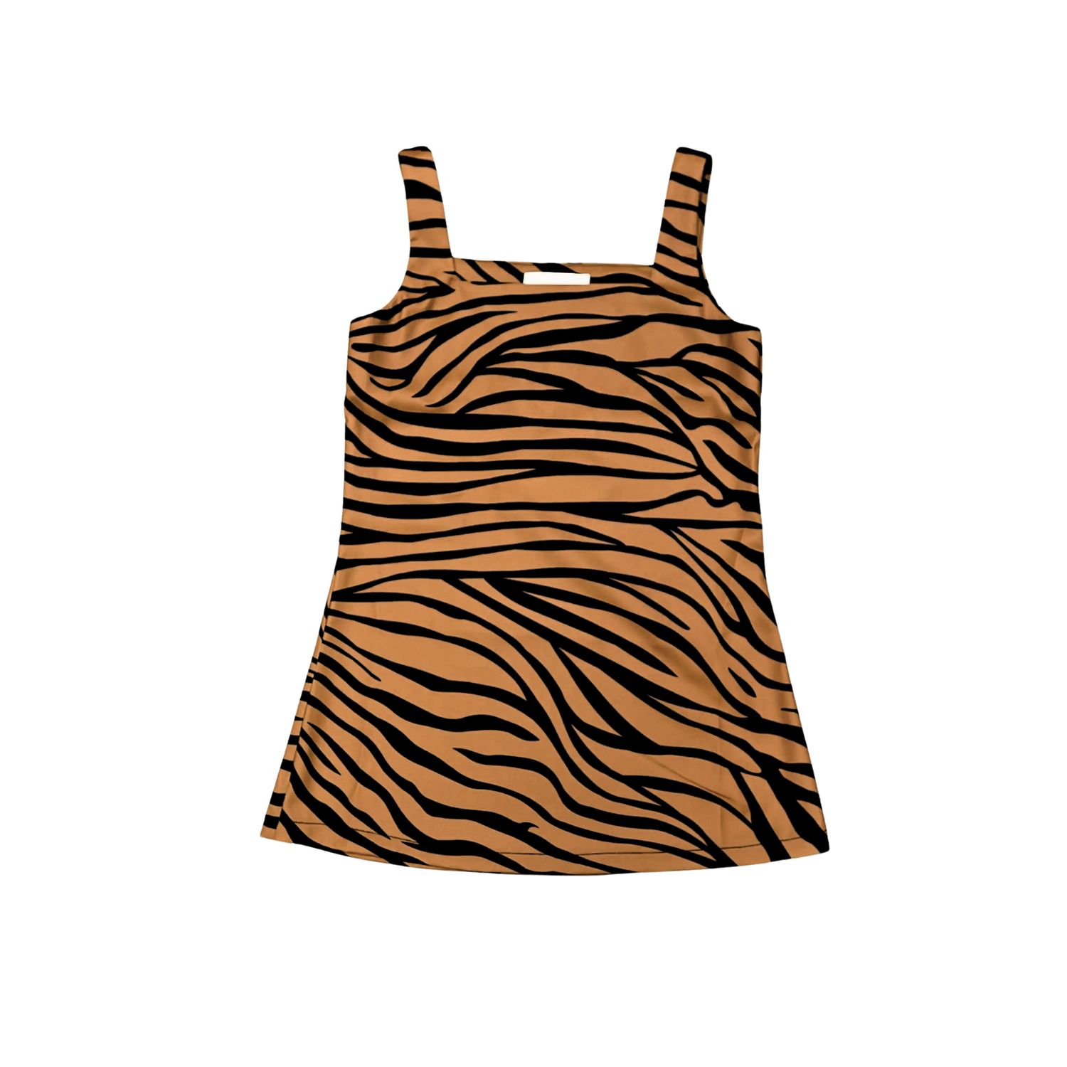 Tiger Stripe Mini Dress