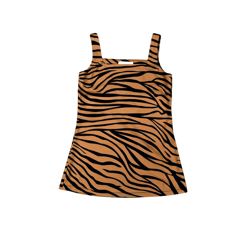 Tiger Stripe Mini Dress
