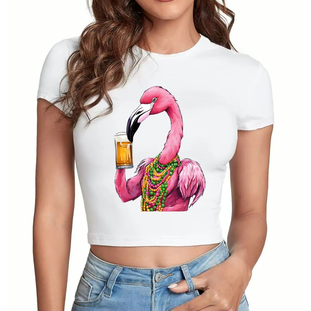 Spanish Town Flamingo Crop