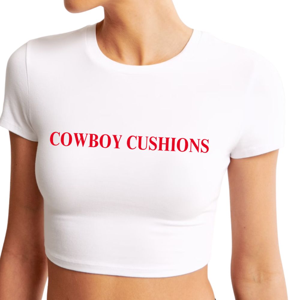 Cowboy Cushions Crop Top