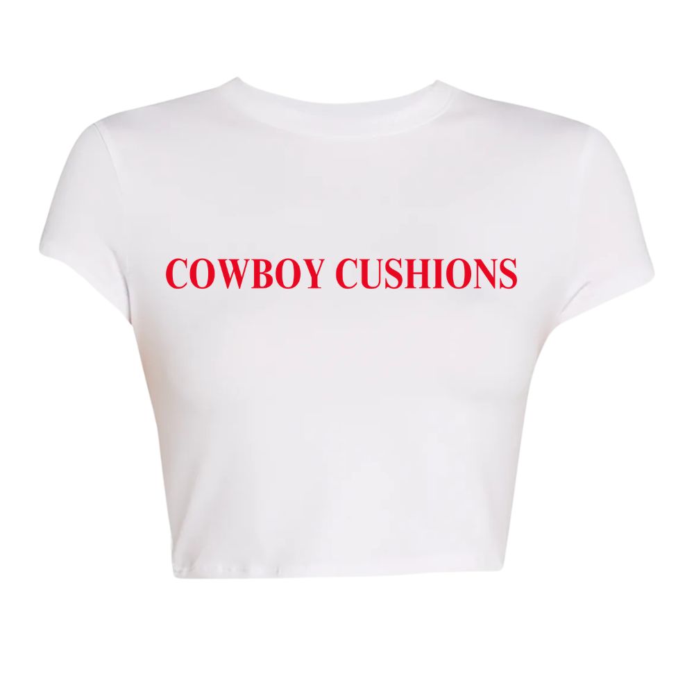 Cowboy Cushions Crop Top
