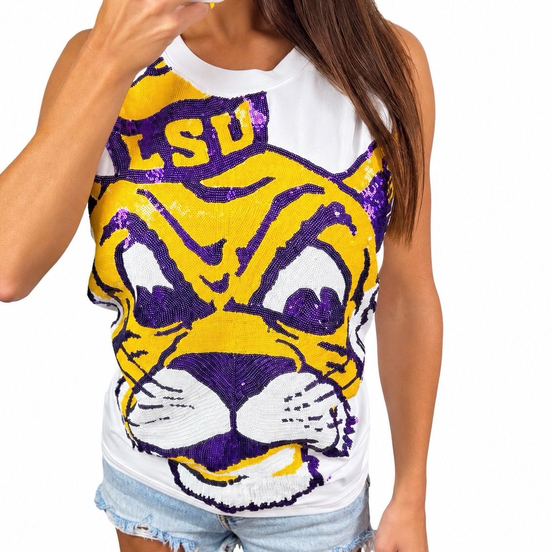 Sequin Sailor Mike The Tiger Tank