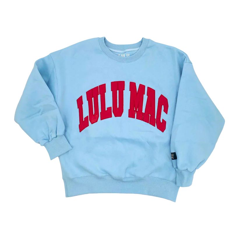 Lulu Mac Baby Blue Pullover