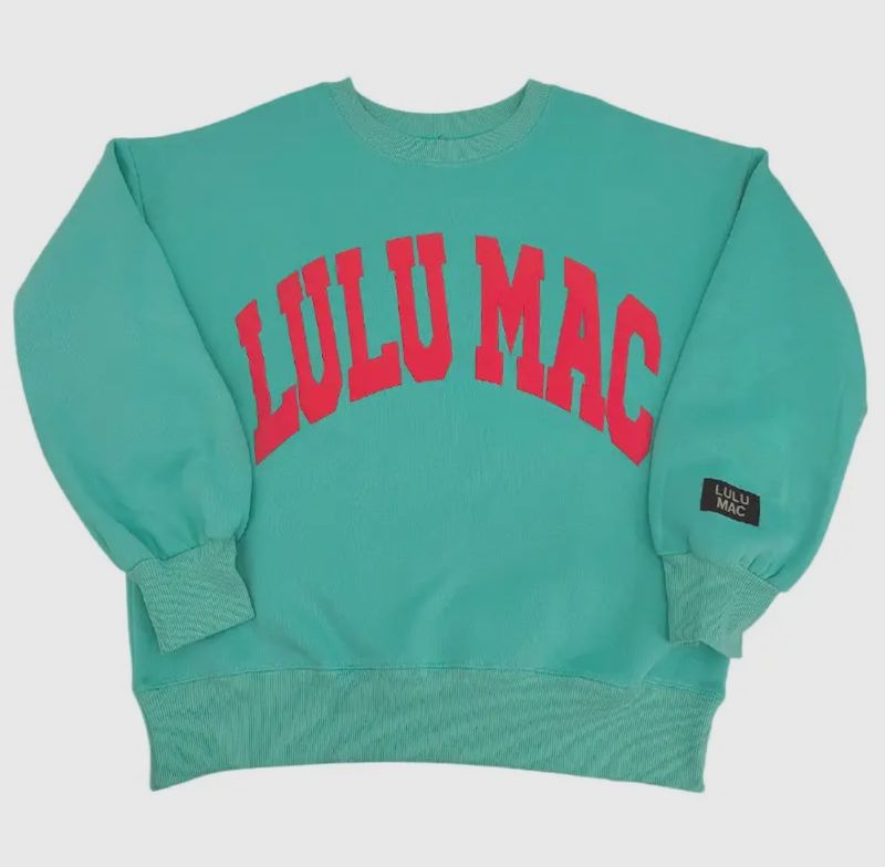 Lulu Mac Aqua Pullover
