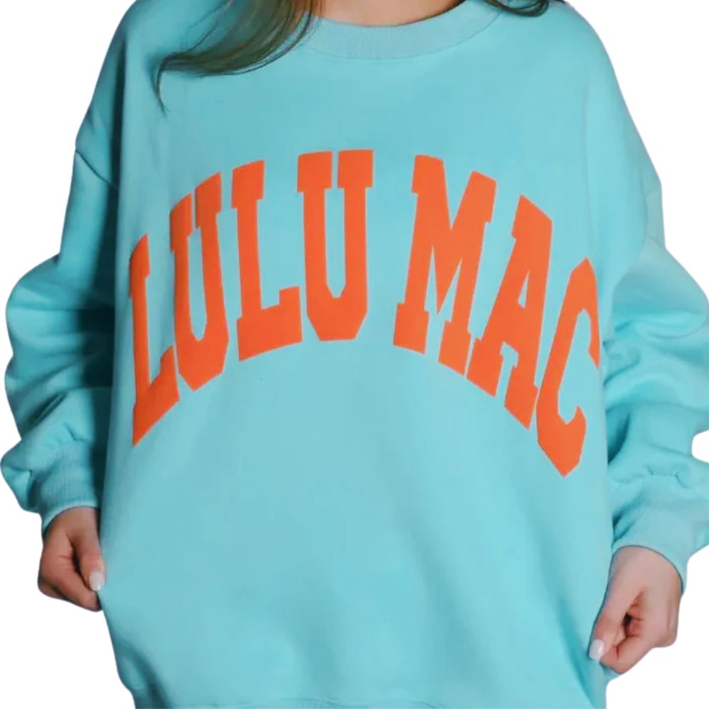Lulu Mac Aqua Pullover