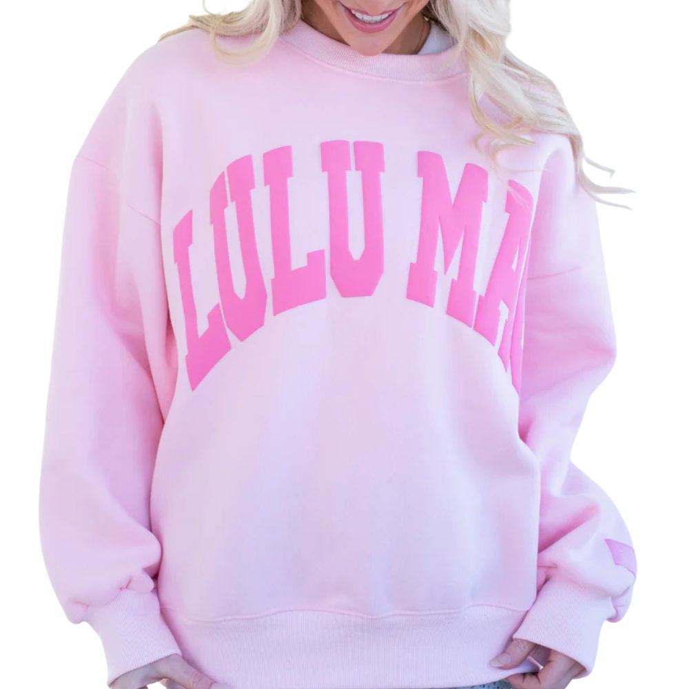 Lulu Mac Baby Pink Pullover