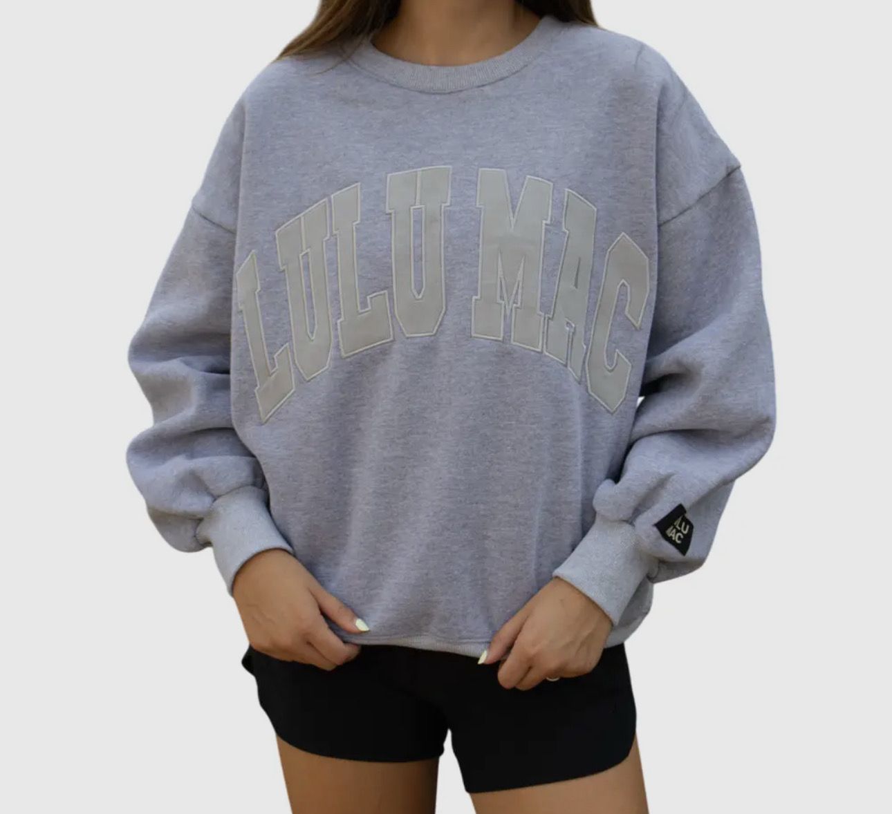 Lulu Mac Light Gray Pullover