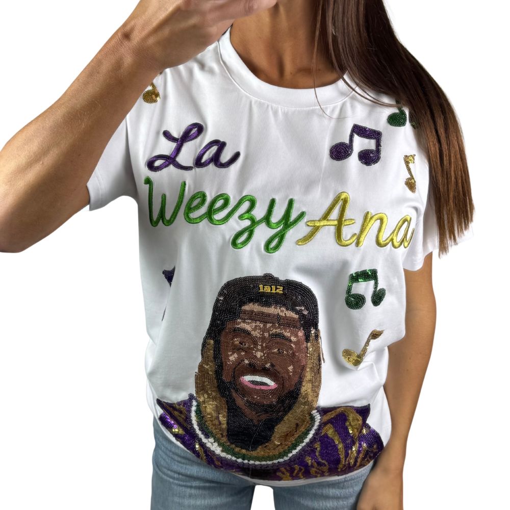 Lil Wayne LaWeezyAna Sequin Top