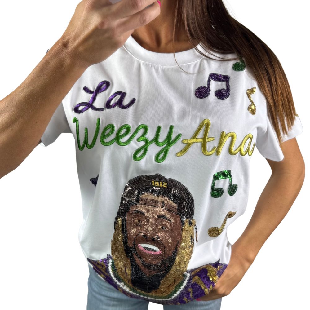 Lil Wayne LaWeezyAna Sequin Top