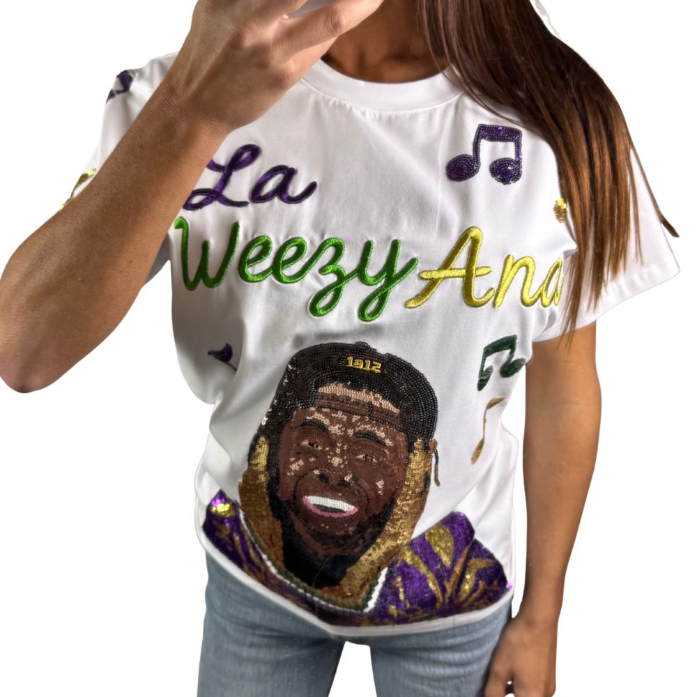 Lil Wayne LaWeezyAna Sequin Top