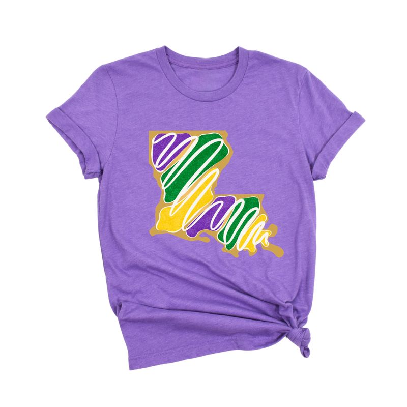 Louisiana King Cake Unisex Tee