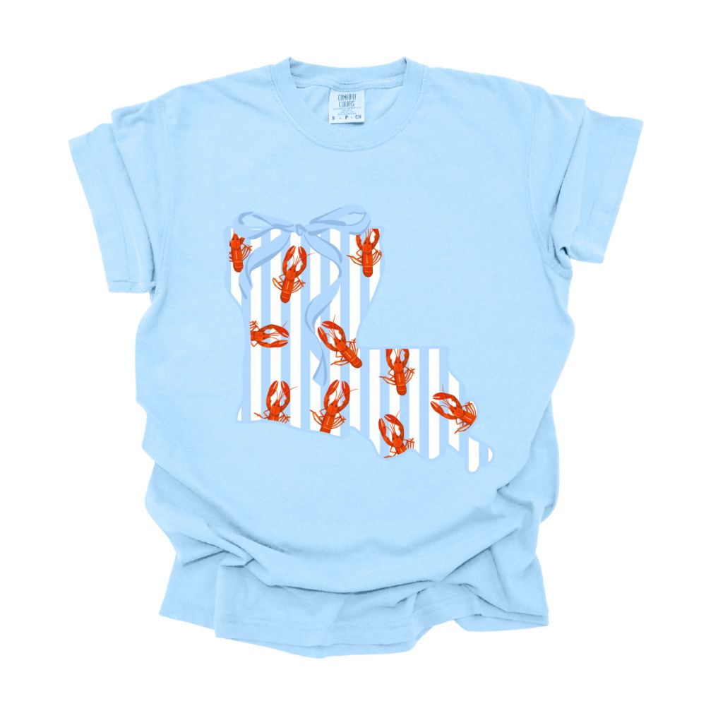 Preppy Louisiana Crawfish T-Shirt