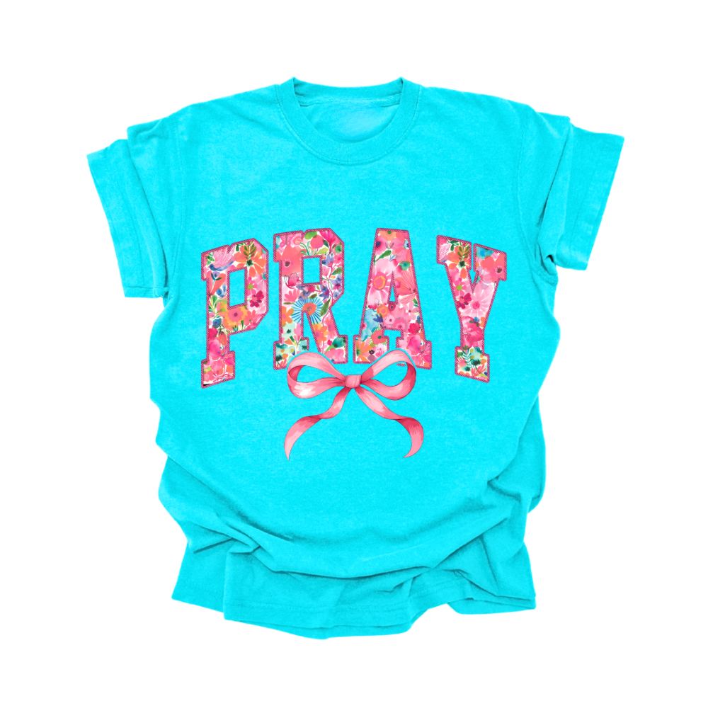 Pray Floral Unisex Tee