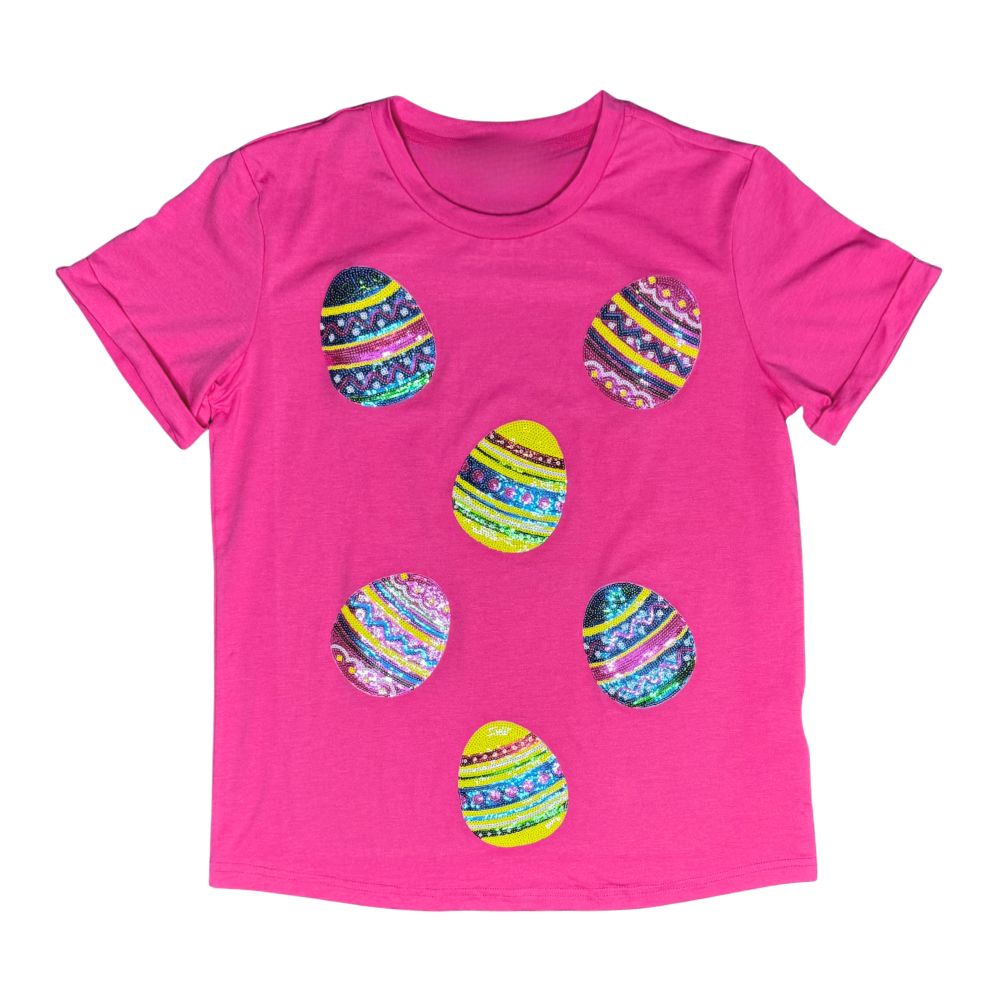 Sequin Easter Egg Tee