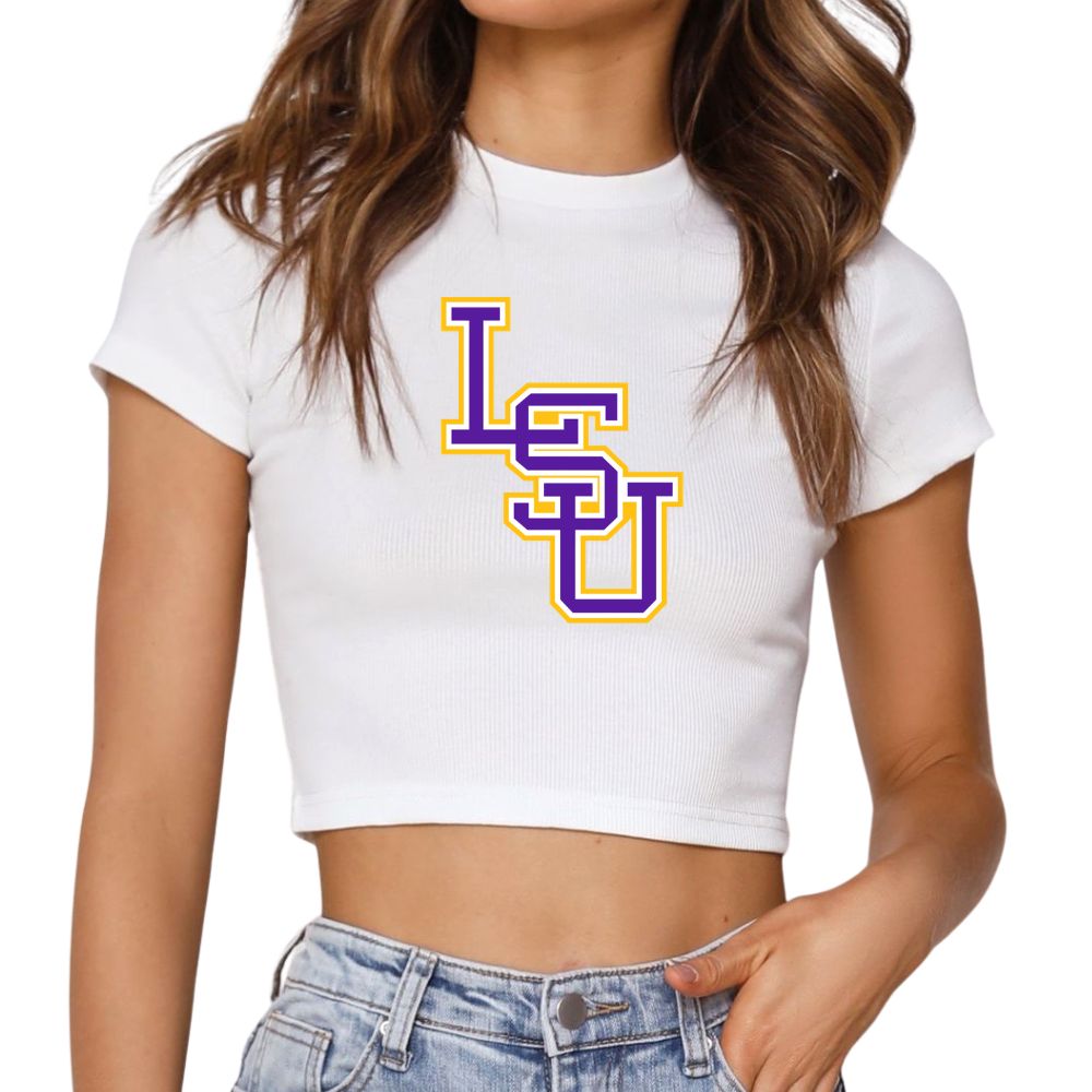 LSU Baseball Baby Tee
