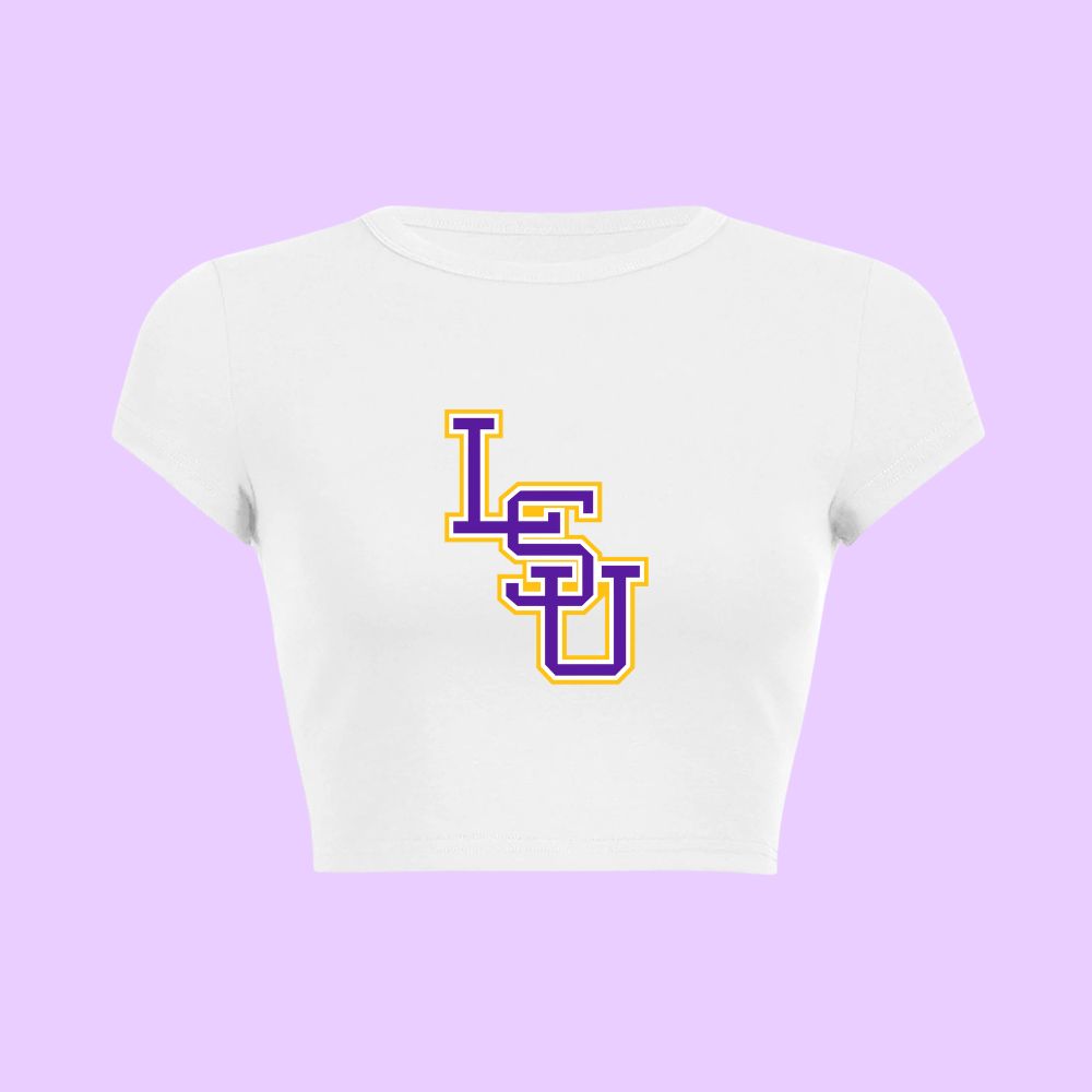 LSU Baseball Baby Tee