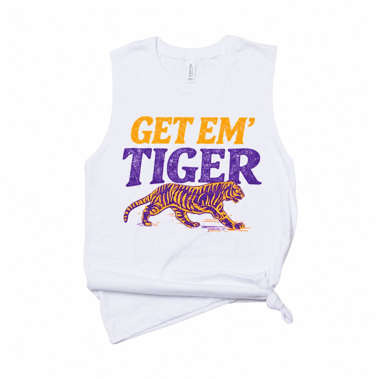 Go Get ‘Em Tank - White