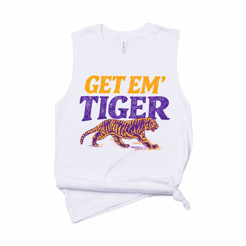 Go Get ‘Em Tank - White