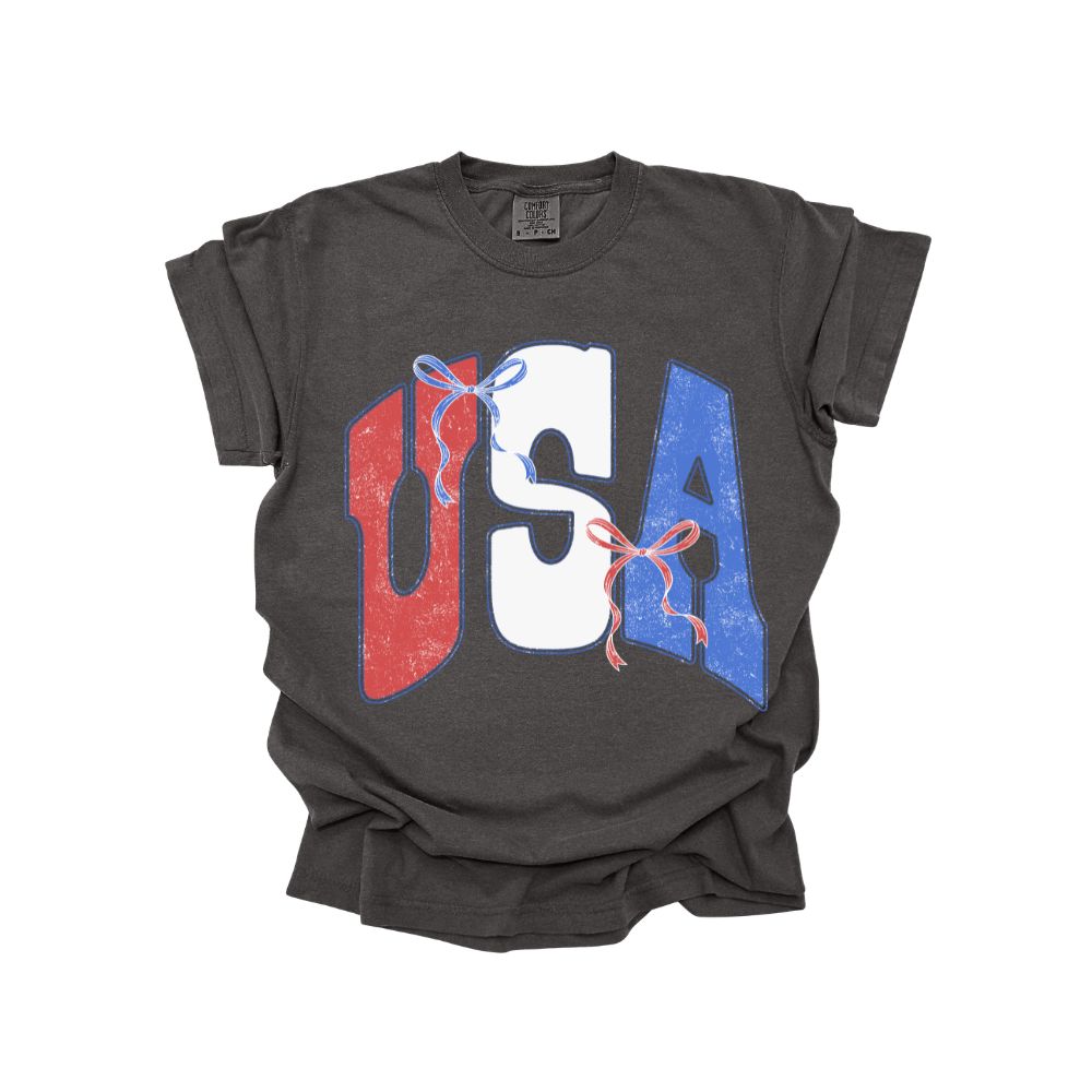 USA Bow Comfort Colors T-Shirt