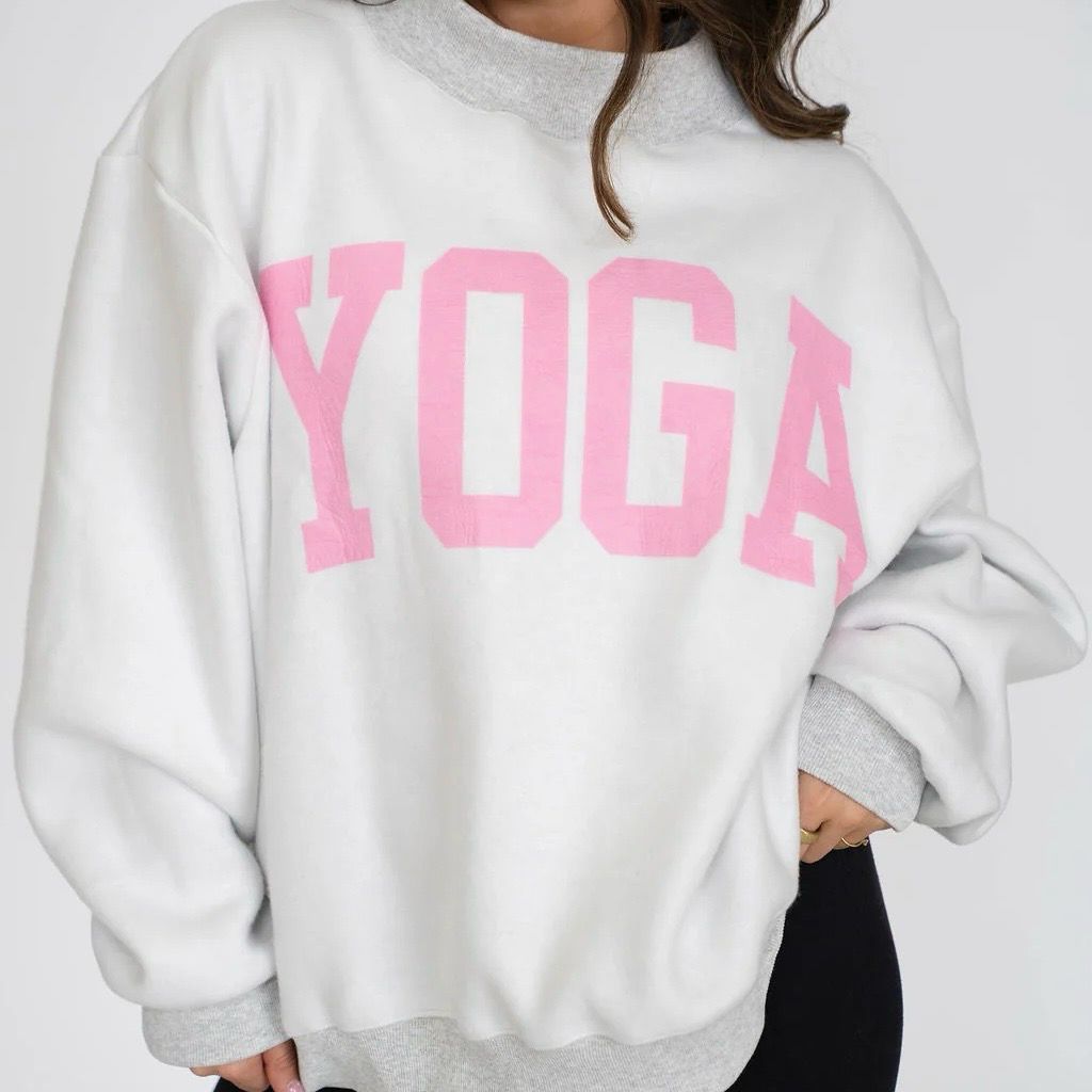 Pilates Reversible Mock Neck Sweatshirt