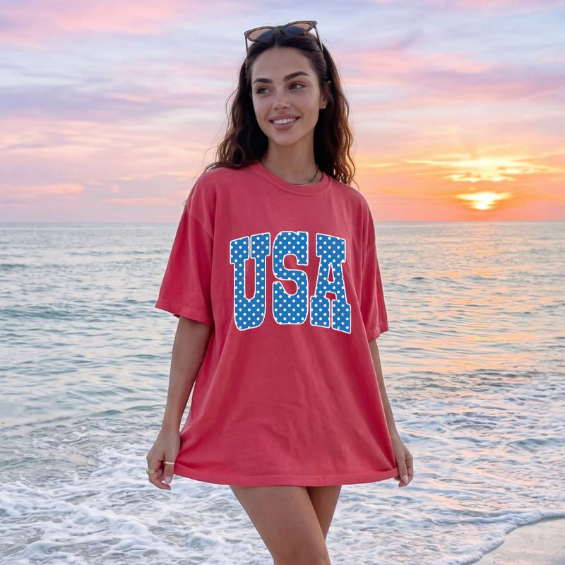 USA Polka Dot Tee