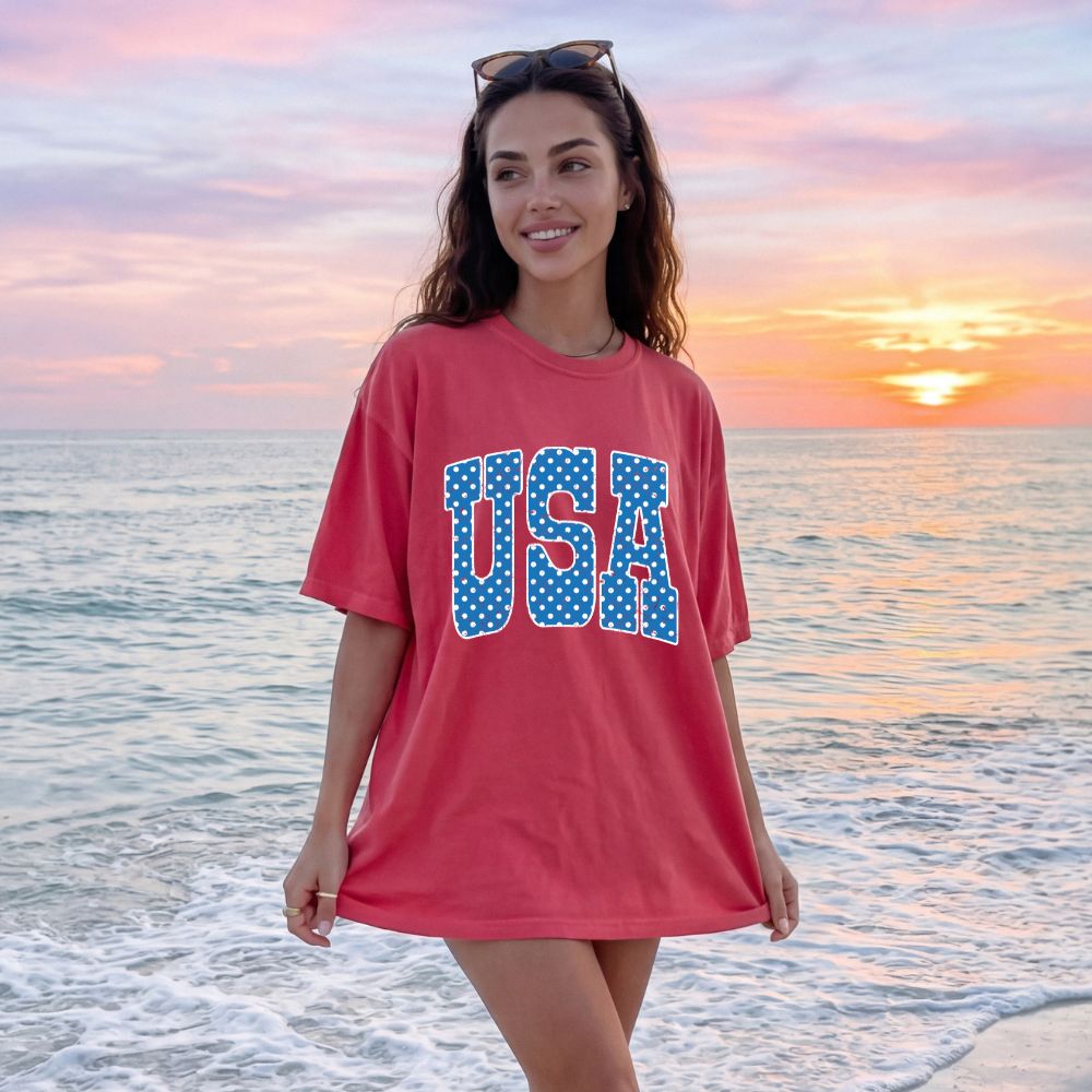 USA Polka Dot Tee