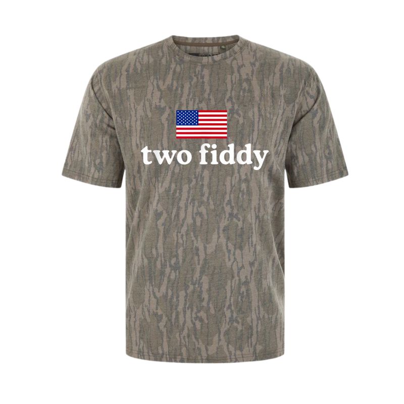 Two Fiddy Camouflage Tee