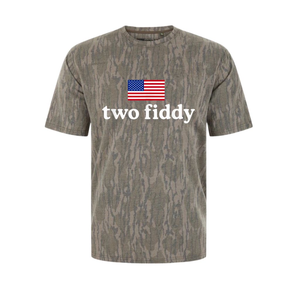 Two Fiddy Camouflage Tee