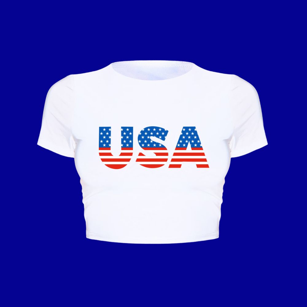 USA Retro Crop