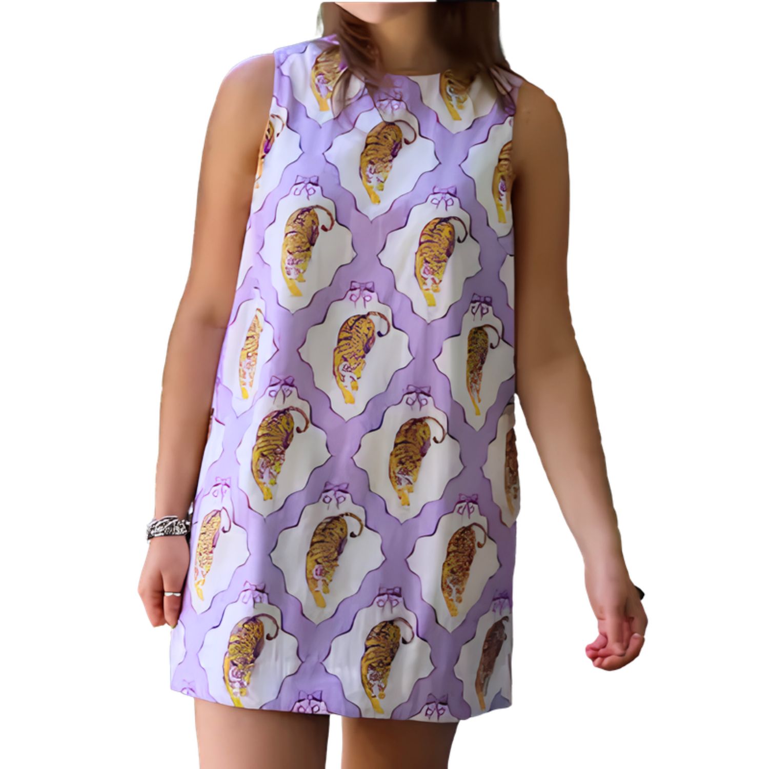 Tiger Frame Dress