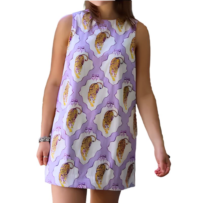 Tiger Frame Dress