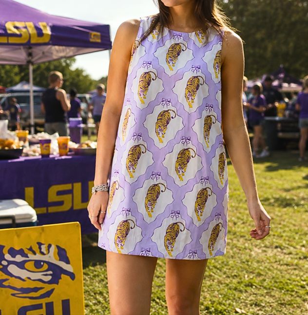 Tiger Frame Dress