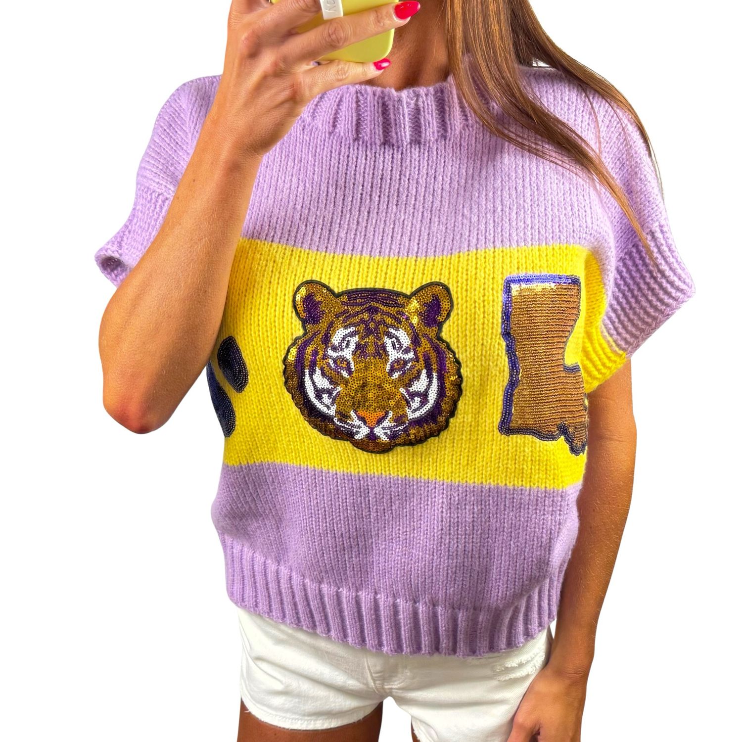 Louisiana Love Sequin Top